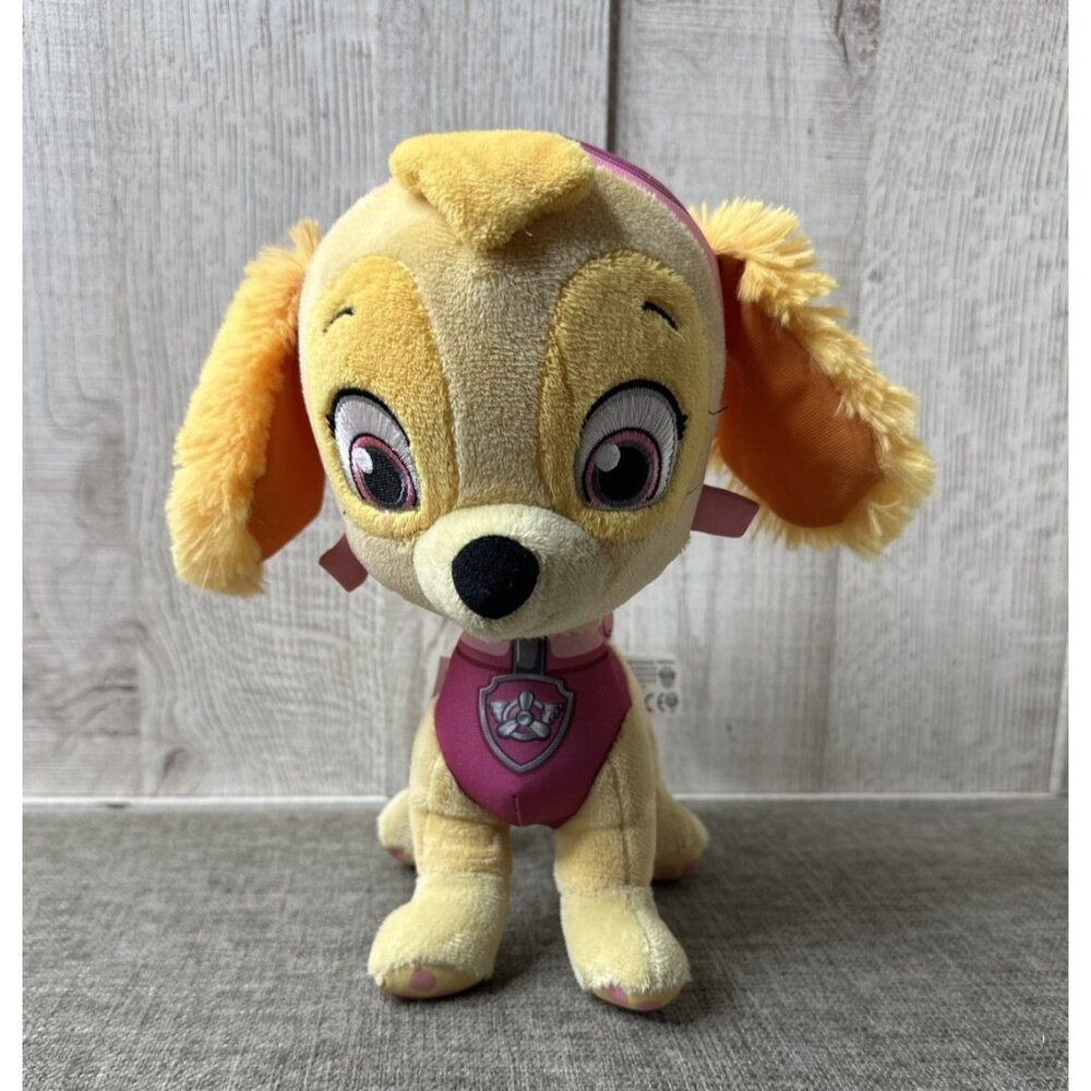 Paw Patrol Skye 11" Plush Hero Stuffed Animal Big Head Nickelodeon Puppy Dog - Picture 1 of 5